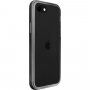 Laut Exoframe ovitek z aluminijastim okvirjem za iPhone 7/8/SE (2020) - črna