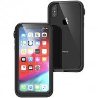 Vodotesna torbica Catalyst, trpežna za iPhone XS - črna