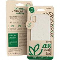 Forcell BIO Zero Waste ovitek za iPhone X / XS - bela