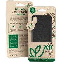 Forcell BIO Zero Waste ekološki ovitek za iPhone 7/8/SE (2020) - črna
