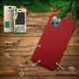 Forcell BIO Zero Waste ekološki ovitek za iPhone 7/8/SE (2020) - črna
