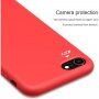 Nillkin Flex Pure Liquid silikonski ovitek za iPhone 7/8/SE (2020) - rdeče