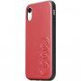 Audi originalni ovitek iz PU usnja za iPhone 11 Pro Max - rdeče