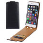 Eleganten flip etui za odpiranje Apple iPhone 6S Plus - črno-rjava