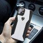 Originalna usnjena prevleka za Lamborghini Huracan za iPhone 11 Pro Max - bela