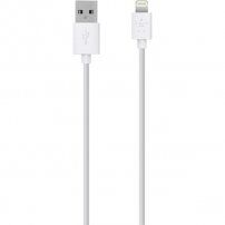 Belkin sinhronizacijski in polnilni kabel s priključki Lightning / USB 2.0 - 2m - bela