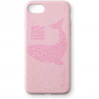 Wilma Matte Whale Eco ekološko razgradljivi ovitek za iPhone 6 / 7 / 8 / SE (2020/2022) - roza