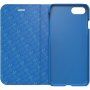 Adidas originalni flip etui z logotipom in črtami za iPhone 7/8/SE (2020) - modro-bela