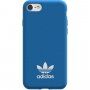 Adidas originalni ovitek z logotipom in usnjeno površino za iPhone 6 / 6S / 7 / 8 / SE (2020/2022) - modro