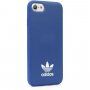 Adidas originalni ovitek z logotipom in usnjeno površino za iPhone 6 / 6S / 7 / 8 / SE (2020/2022) - modro