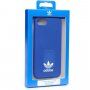 Adidas originalni ovitek z logotipom in usnjeno površino za iPhone 6 / 6S / 7 / 8 / SE (2020/2022) - modro