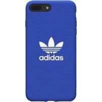 Adidas originalni ovitek s tekstilno povšino za iPhone 6 / 6S / 7 / 8 / SE (2020/2022) - modro