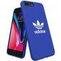 Adidas originalni ovitek s tekstilno povšino za iPhone 6 / 6S / 7 / 8 / SE (2020/2022) - modro