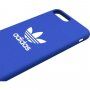 Adidas originalni ovitek s tekstilno povšino za iPhone 6 / 6S / 7 / 8 / SE (2020/2022) - modro