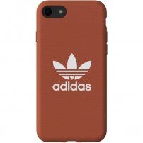 Adidas originalni ovitek s tekstilno povšino za iPhone 6 / 6S / 7 / 8 / SE (2020/2022) - oranžna