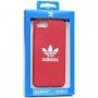 Adidas originalni ovitek s tekstilno povšino za iPhone 6 / 6S / 7 / 8 / SE (2020/2022) - oranžna