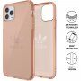 Adidas originalni prozorni ovitek z logotipom za iPhone 11 Pro Max - roza-zlato