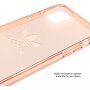 Adidas originalni prozorni ovitek z logotipom za iPhone 11 Pro Max - roza-zlato