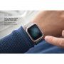 Uniq Glase Slim etui iz mehke plastike za Apple Watch 40mm - mat črna