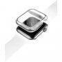 Uniq Garde Hybrid etui z zaščito zaslona za Apple Watch 44mm - prozoren
