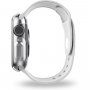 Uniq Garde Hybrid etui z zaščito zaslona za Apple Watch 44mm - prozoren