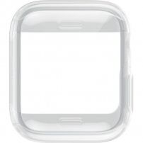 Uniq Garde Hybrid etui z zaščito zaslona za Apple Watch 44mm - prozoren
