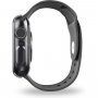 Uniq Garde Hybrid etui z zaščito zaslona za Apple Watch 44mm - dima