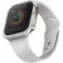 Uniq Valencia kovinski ovitek za Apple Watch 44mm - srebro