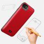 Ovitek z zunanjo baterijo za iPhone 6 / 6S / 7 / 8 / SE (2020/2022) - 5 000 mAh - rdeče