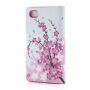 Magnetno etui / ovitek s stojalom in reže za kartice Apple iPhone 4 / 4S - roza