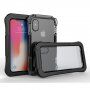 Vodoodporen in izjemno trpežen etui za iPhone X / XS - črna