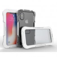 Vodoodporen in izjemno trpežen etui za iPhone X / XS - bela