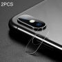BENKS 0,15 mm kaljeno steklo za zaščito zadnje kamere za iPhone X / iPhone X