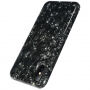 BENKS plastični pokrov z diamantnim vzorcem za iPhone X / iPhone X - črna