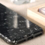 BENKS plastični pokrov z diamantnim vzorcem za iPhone X / iPhone X - črna