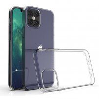 Mehka plastična prevleka za iPhone 12 Pro - kristalno čist