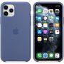 Pristna Apple Silikonska prevleka za iPhone 11 Pro Max - svetlo modra