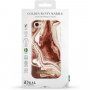 iDeal Of Sweden marmoriran ovitek za iPhone 6 / 6S / 7 / 8 / SE (2020/2022) - rdeče-zlata