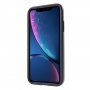 Pokrijte z brušeno teksturo za iPhone XR - siva