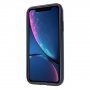 Pokrijte z brušeno teksturo za iPhone XR - temno modra