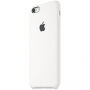 Originalna silikonska prevleka za Apple iPhone 6S - bela