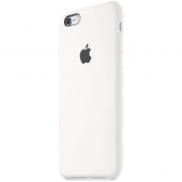 Originalna silikonska prevleka za Apple iPhone 6S - bela