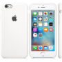 Originalna silikonska prevleka za Apple iPhone 6S - bela