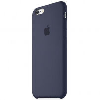 Originalna silikonska prevleka za Apple iPhone 6S - temno modra