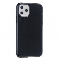 Sijoč ovitek iz mehke plastike za iPhone 11 Pro Max - črna