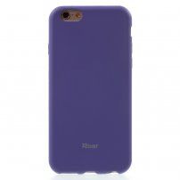 Roar mat ovitek iz mehke plastike za iPhone 6 / 6S - vijolična