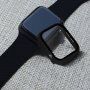 Zaščitni etui s kaljenim steklom za Apple Watch 42mm - črna