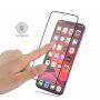 Mocolo Kaljeno steklo 2,5D za iPhone 12 mini - 0,33 mm - črni okvir