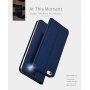 DUX DUCIS flip ovitek za iPhone 5 / 5S / SE (2016) - temno modra