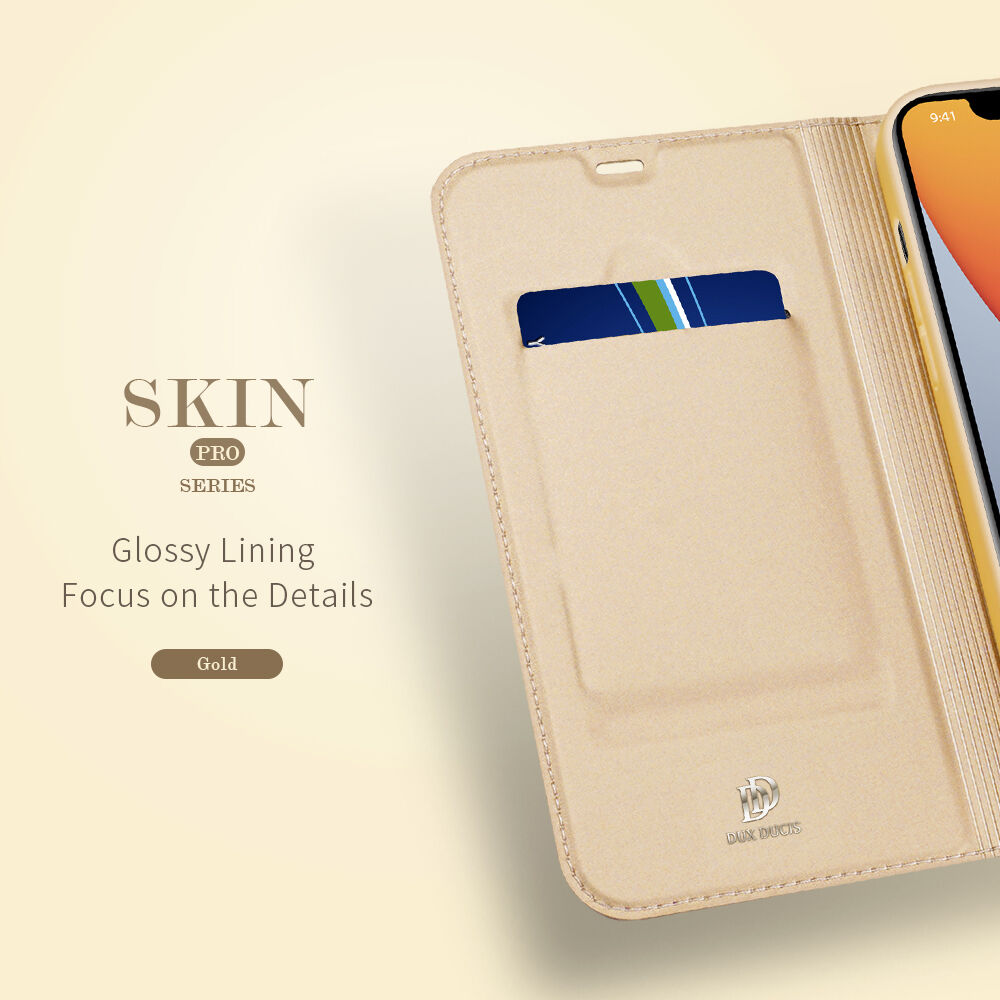 DUX DUCIS flip ovitek za iPhone 12 Pro Max - črna